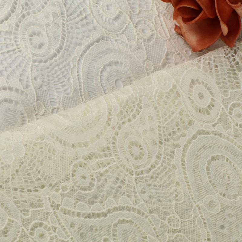 Lace Fabric Dress Evening Polyester for Women's Wear Wholesale Supplie
