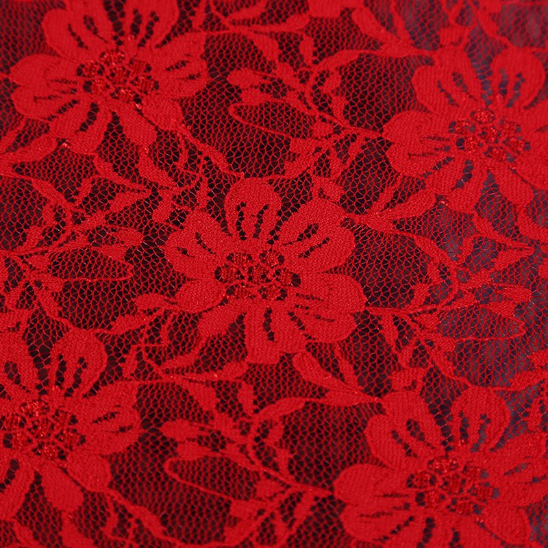 Lace Trim Lace Fabric Chrysanthemum Nylon Warp Knit for Kids Wear Whol