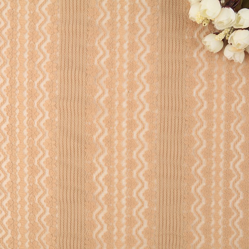 Lace Fabric Dress Cutwork Nylon Warp Knit for Women's Wear Wholesale S
