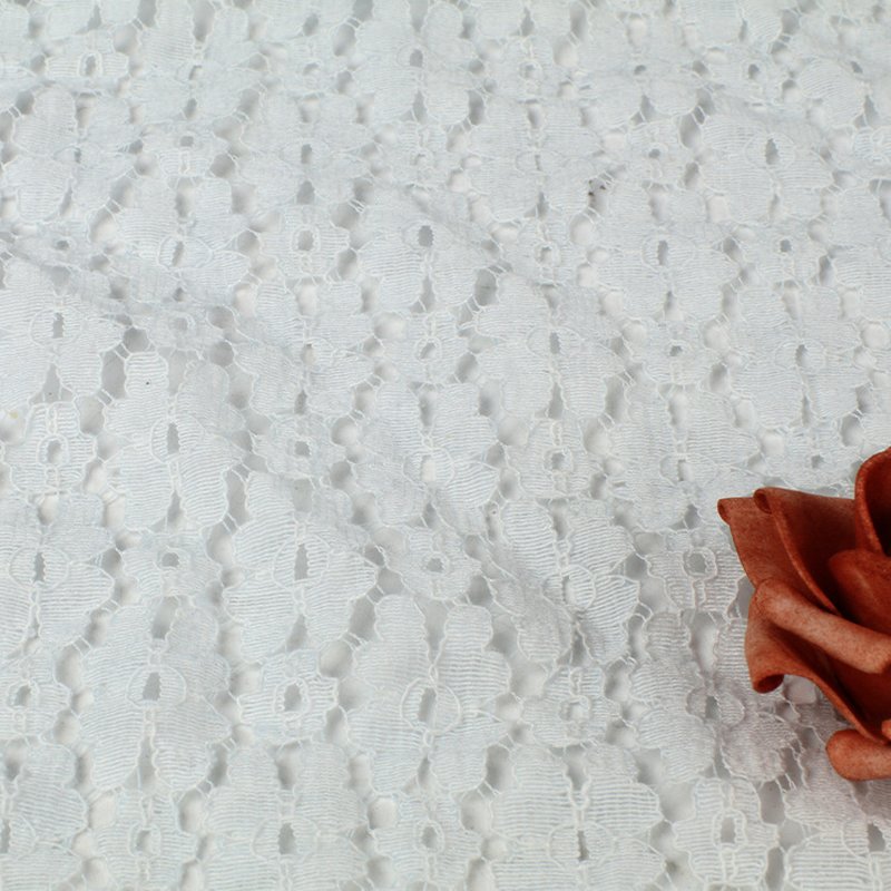 Lace Fabric Dress Floral Nylon for Women's Wear Wholesale Supplier