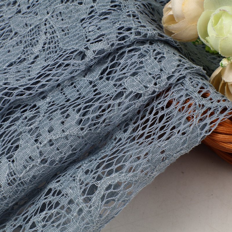 Lace Fabric Dress Cutwork Nylon for Women's Wear Wholesale Supplier 3