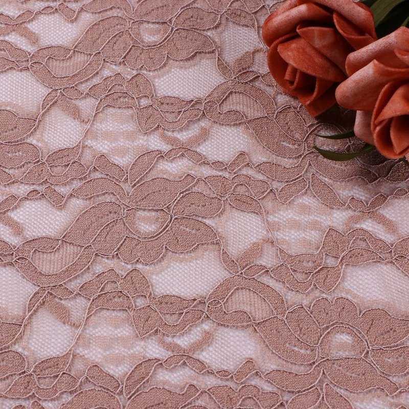 Lace Fabric Cutwork Evening Nylon for Bridal Wholesale Supplier