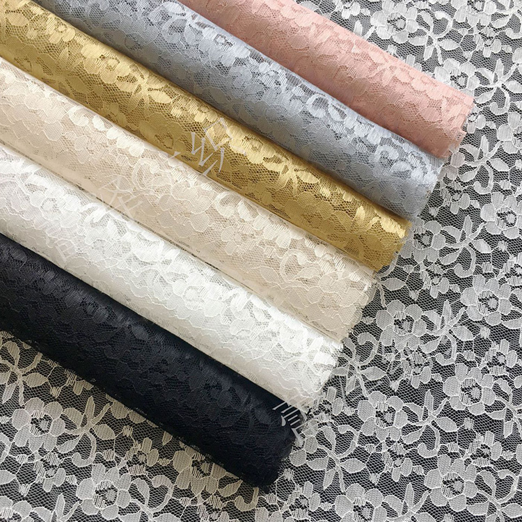 Lace Fabric Small Floral Kids Polyester for Kids Wear Wholesale Suppli 3