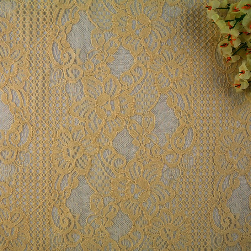 Lace Fabric Embroidered Fabric Dress Nylon for Women's Wear Wholesale