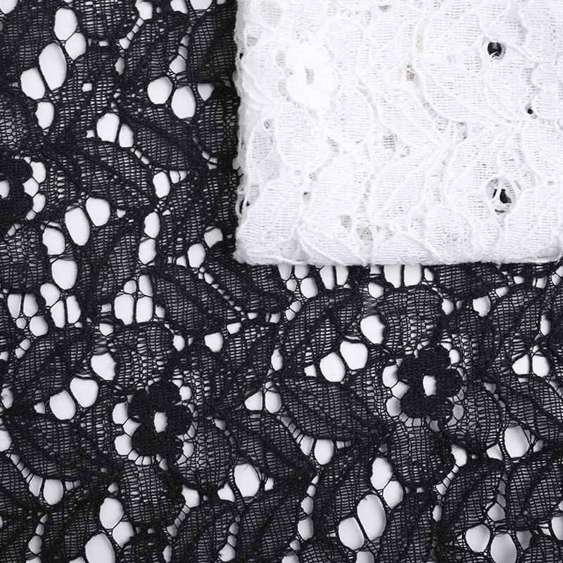 Lace Fabric Leaf Kids Nylon for Kids Wear Wholesale Supplier