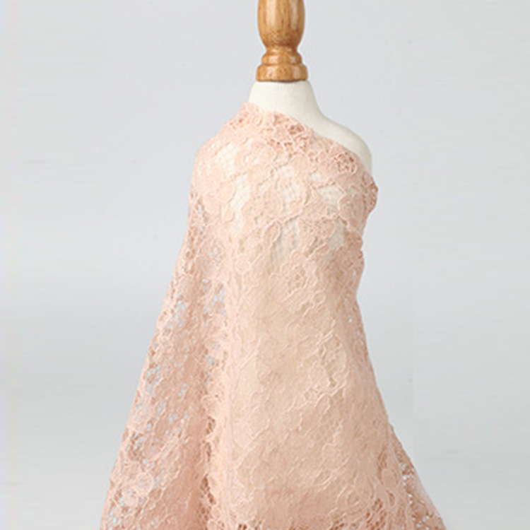 Lace Fabric Dress Evening Nylon for Women's Wear Wholesale Supplier 7