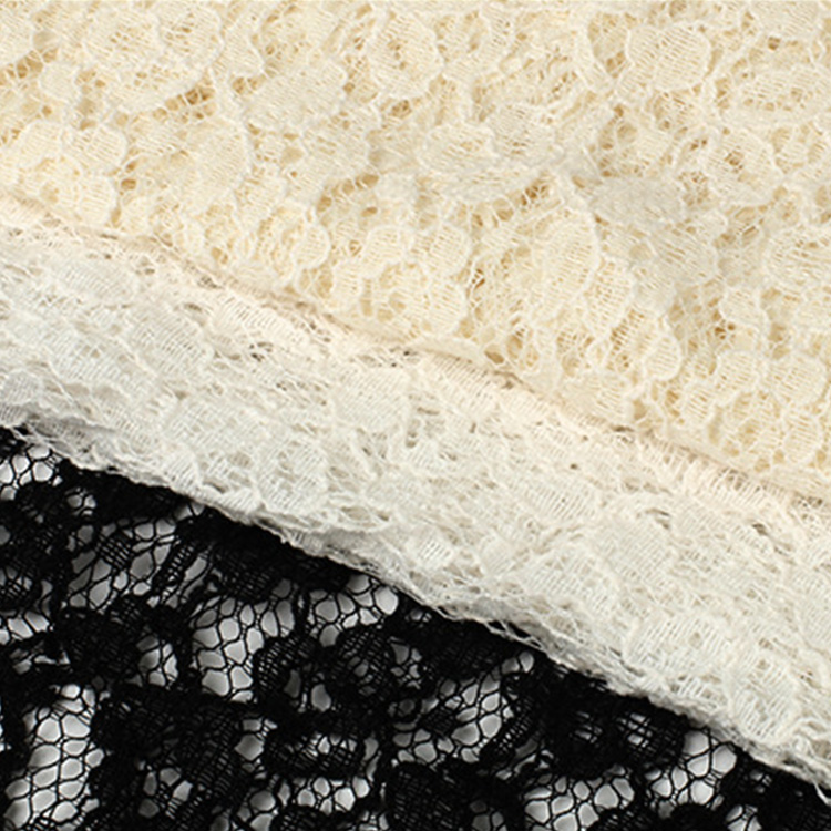 Lace Fabric Dress Evening Nylon for Women's Wear Wholesale Supplier 9