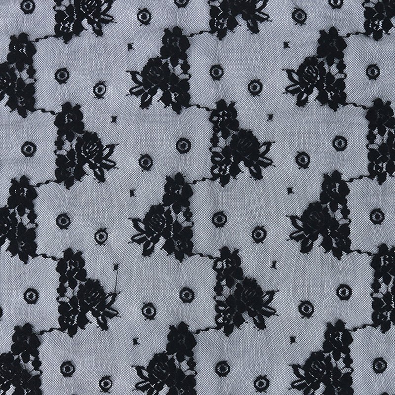 Lace Fabric Cutwork Lace Trim Nylon for Apparel Wholesale Supplier 4