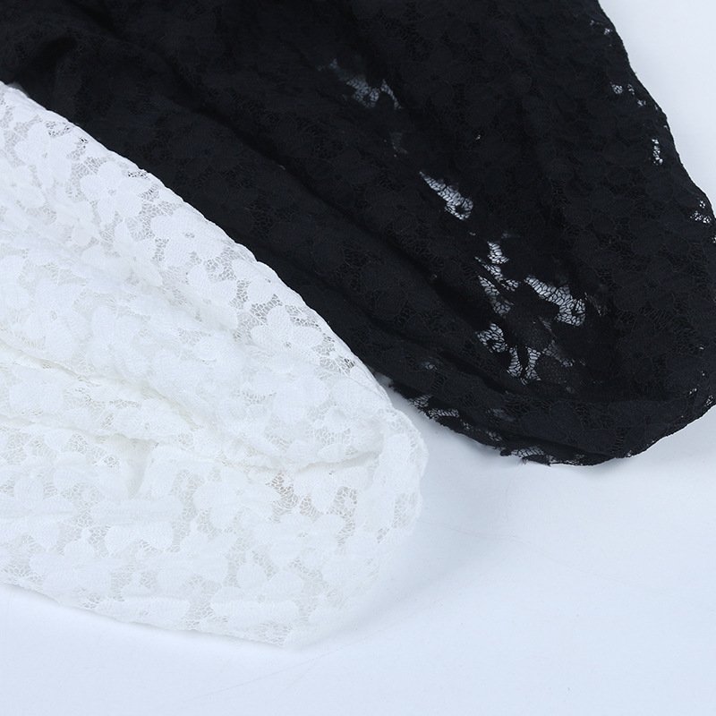 Lace Trim Lace Fabric Dress Nylon Warp Knit for Women's Wear Wholesale