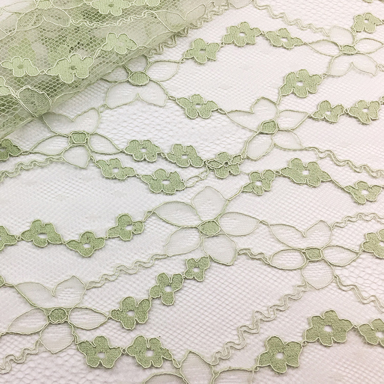 Lace Fabric Dress Floral Nylon for Women's Wear Wholesale Supplier