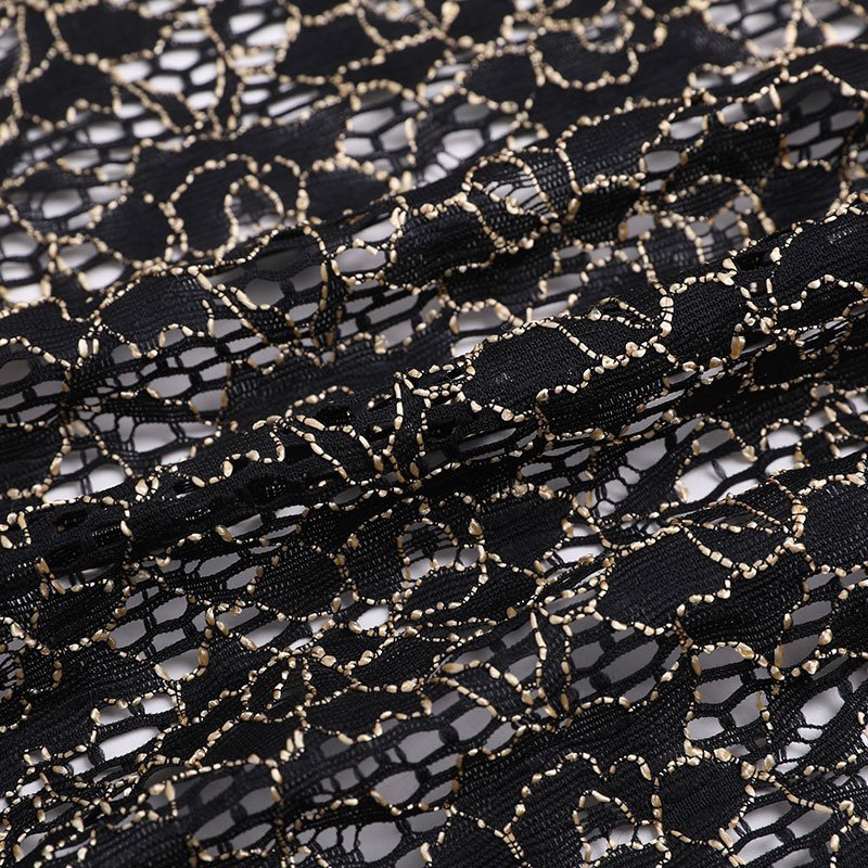 Lace Fabric Floral Small Floral Nylon Warp Knit Wholesale Supplier