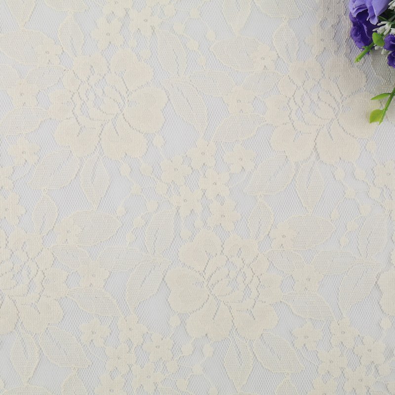 Lace Fabric Dress Cutwork Nylon for Women's Wear Wholesale Supplier 3