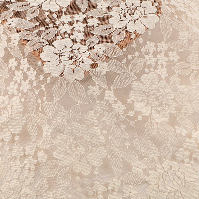 Lace Fabric Dress Cutwork Nylon for Women's Wear Wholesale Supplier 4