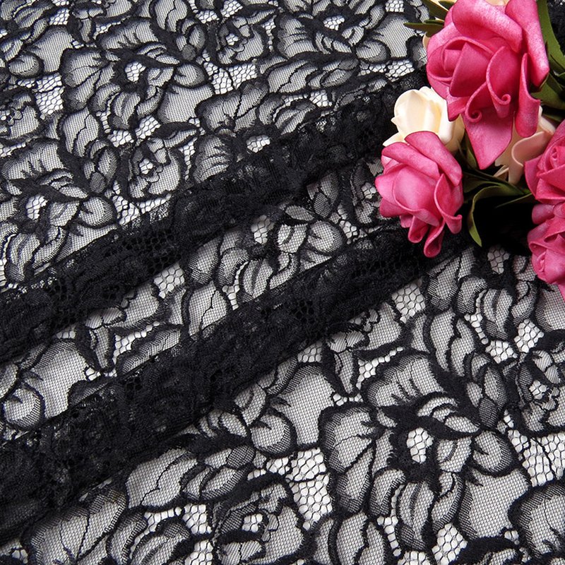 Lace Trim Dress Floral Lace Fabric for Women's Wear Wholesale Supplier 3