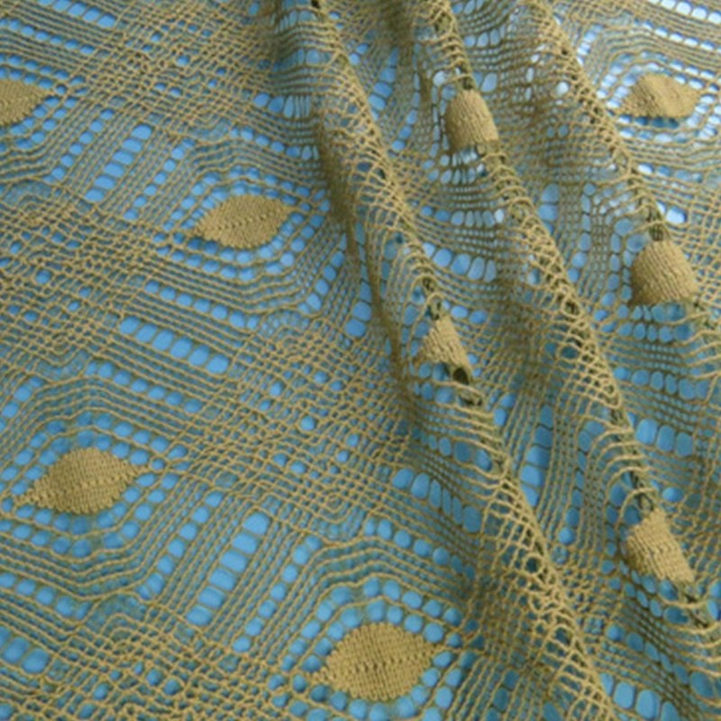 Lace Fabric Cutwork Solid Nylon Wholesale Supplier 13