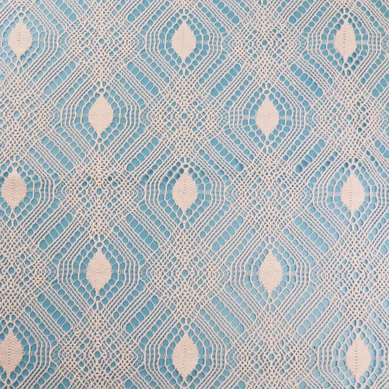 Lace Fabric Cutwork Solid Nylon Wholesale Supplier
