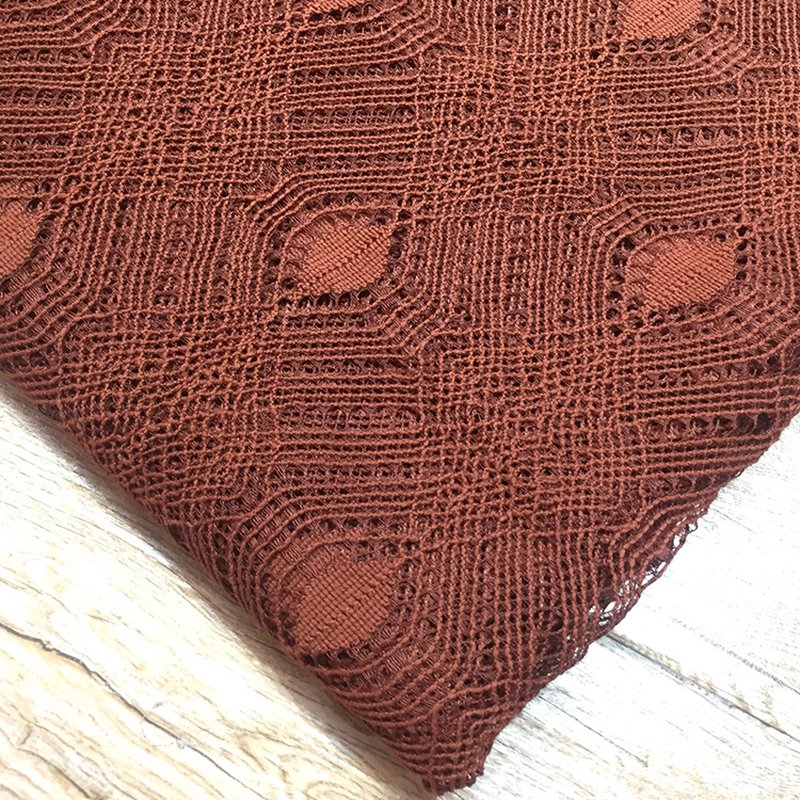 Lace Fabric Cutwork Solid Nylon Wholesale Supplier 3