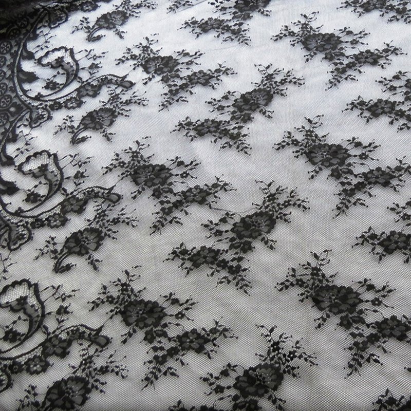 Lace Trim Eyelash Lingerie Lace Fabric for Women's Wear Wholesale Supp 10