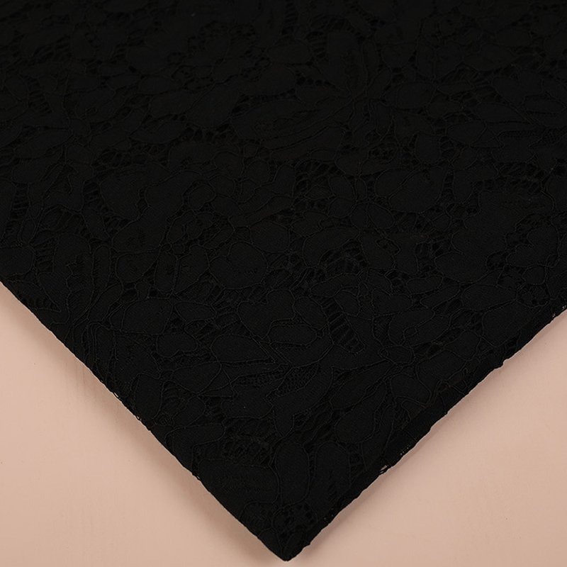 Lace Fabric Dress Eyelash Nylon for Women's Wear Wholesale Supplier 14