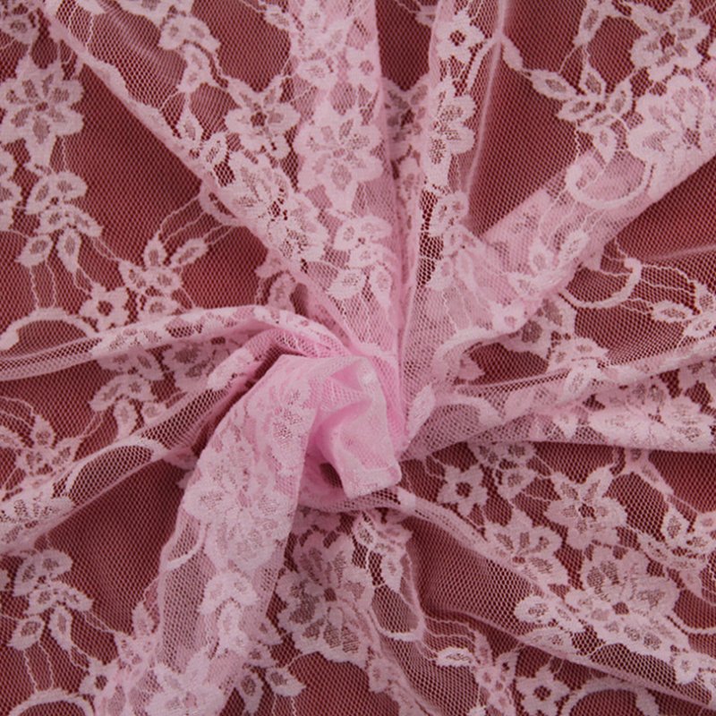 Lace Fabric Lingerie Nylon Warp Knit for Women's Wear Wholesale Suppli