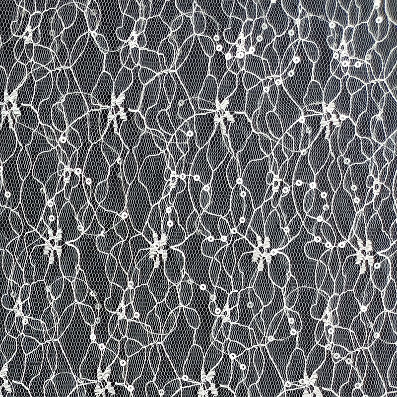 Lace Fabric Dress Cutwork Polyester for Women's Wear Wholesale Supplie 5