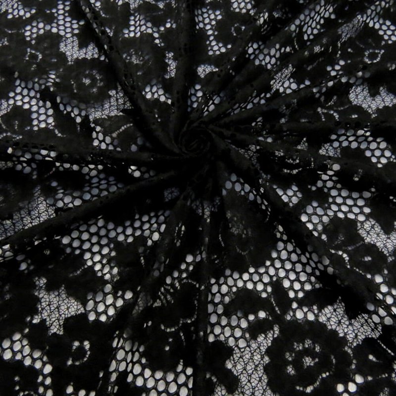 Dress Polyester Lace Fabric for Women's Wear Wholesale Supplier