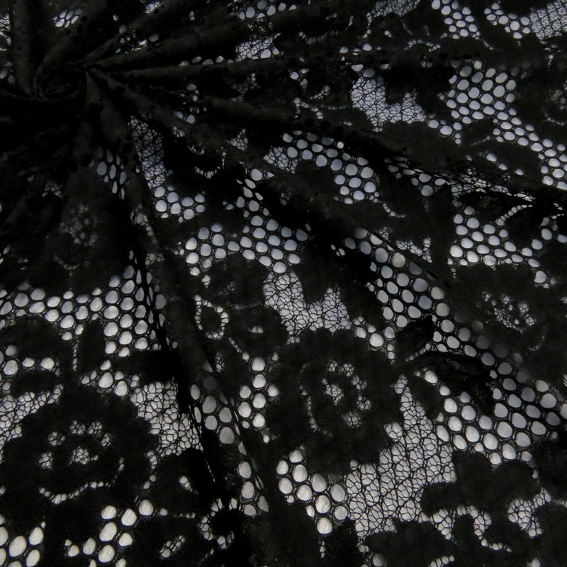 Dress Polyester Lace Fabric for Women's Wear Wholesale Supplier 12