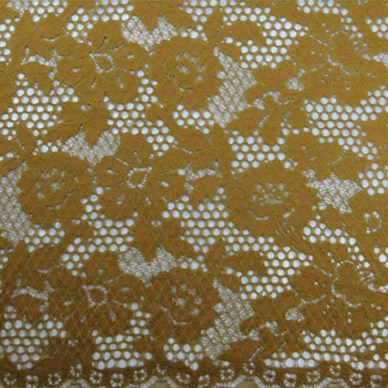Dress Polyester Lace Fabric for Women's Wear Wholesale Supplier 9