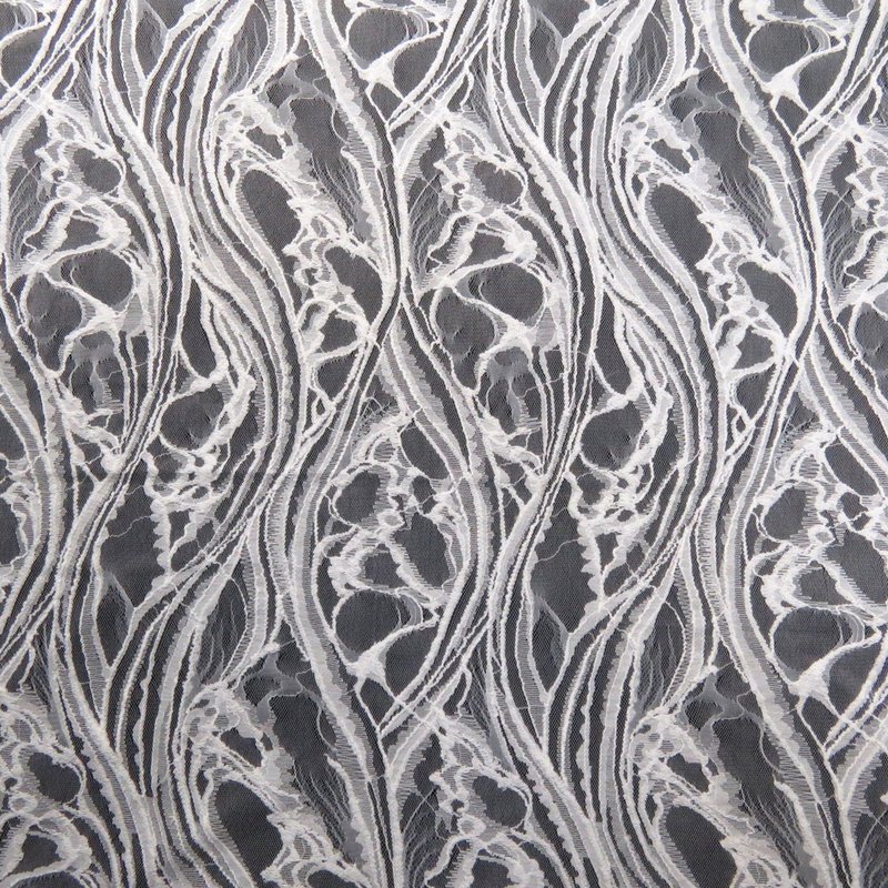 Lace Fabric Dress Bridal Nylon Warp Knit for Women's Wear Wholesale Su 21