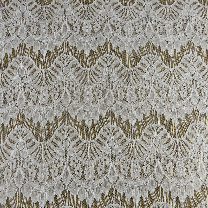 Lace Fabric Dress Eyelash Nylon for Women's Wear Wholesale Supplier 4