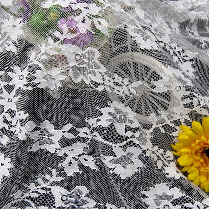 Evening Warp Knit Lace Fabric for Bridal Wholesale Supplier 6