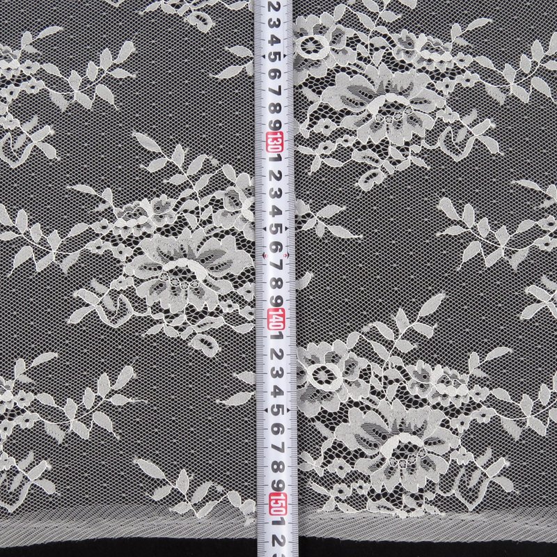 Lace Trim Lace Fabric Bridal Warp Knit for Women's Wear Wholesale Supp 7