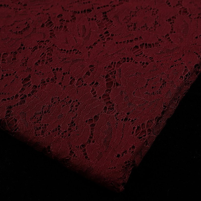 Eyelash Cutwork Lace Fabric for Women's Wear Wholesale Supplier 11