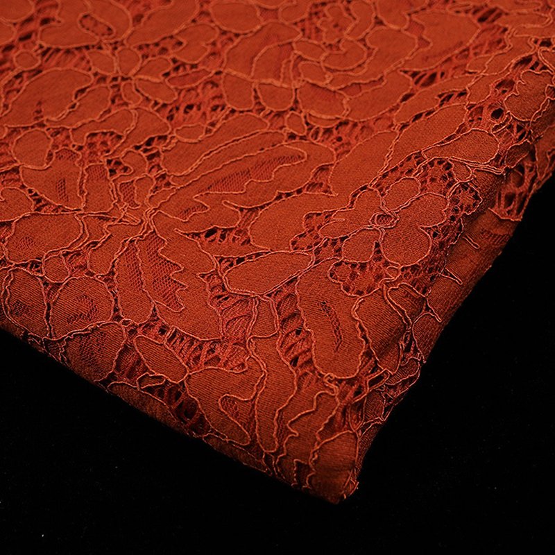 Eyelash Cutwork Lace Fabric for Women's Wear Wholesale Supplier 13