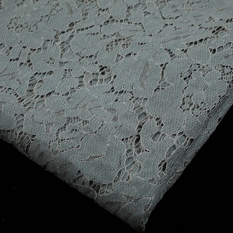 Eyelash Cutwork Lace Fabric for Women's Wear Wholesale Supplier 17