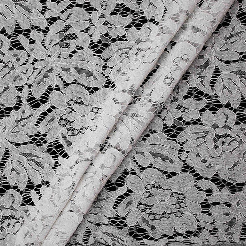 Eyelash Cutwork Lace Fabric for Women's Wear Wholesale Supplier