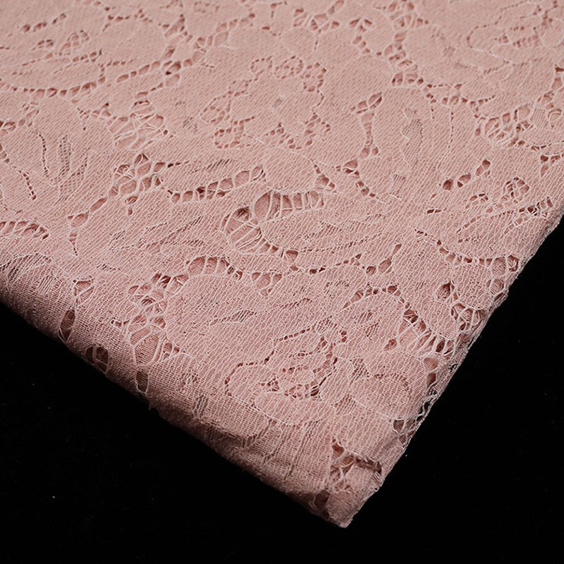 Eyelash Cutwork Lace Fabric for Women's Wear Wholesale Supplier 21
