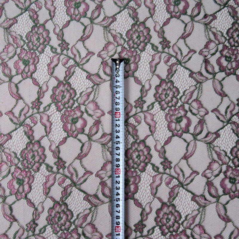 Lace Fabric Polyester Warp Knit for Women's Wear Wholesale Supplier 15