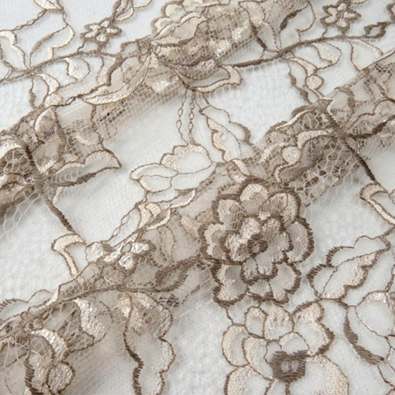 Lace Fabric Polyester Warp Knit for Women's Wear Wholesale Supplier 17