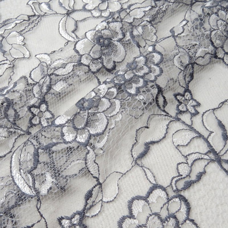 Lace Fabric Polyester Warp Knit for Women's Wear Wholesale Supplier 18