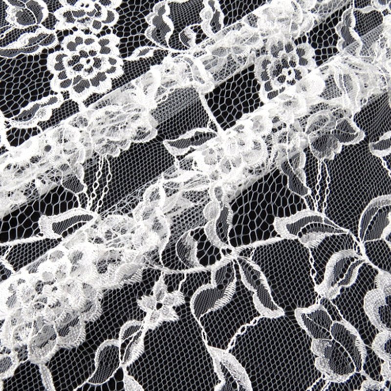 Lace Fabric Polyester Warp Knit for Women's Wear Wholesale Supplier 19