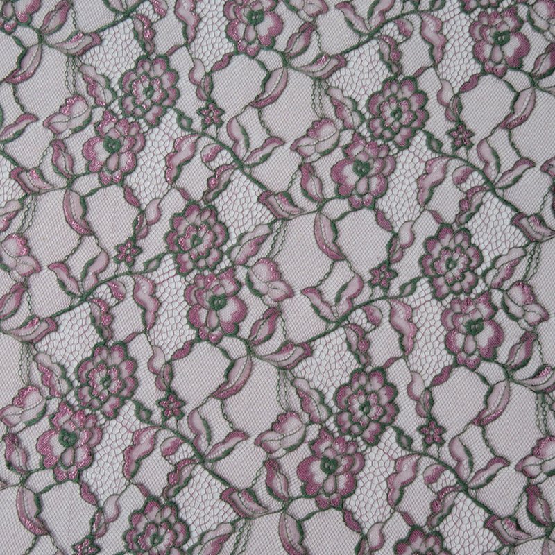 Lace Fabric Polyester Warp Knit for Women's Wear Wholesale Supplier 9