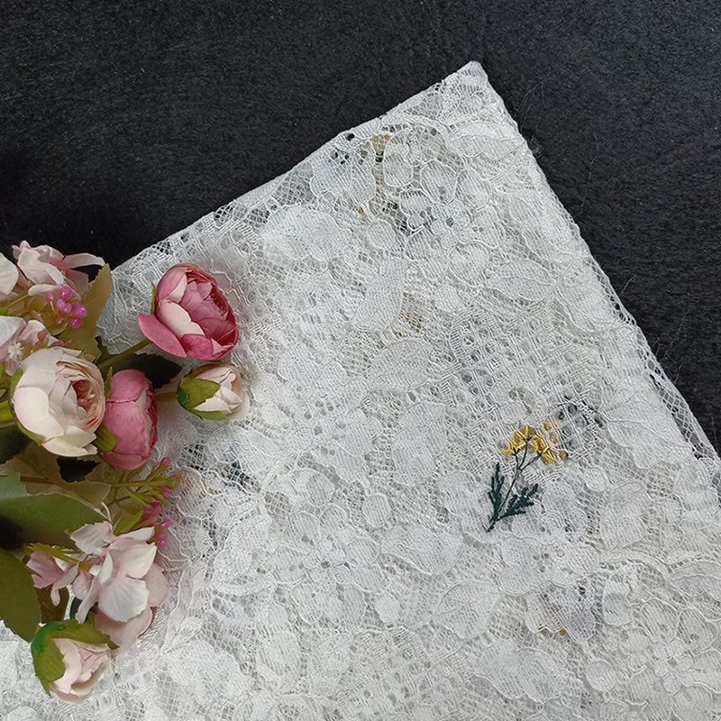 Bridal Evening Polyester Lace Fabric for Bridal Wholesale Supplier