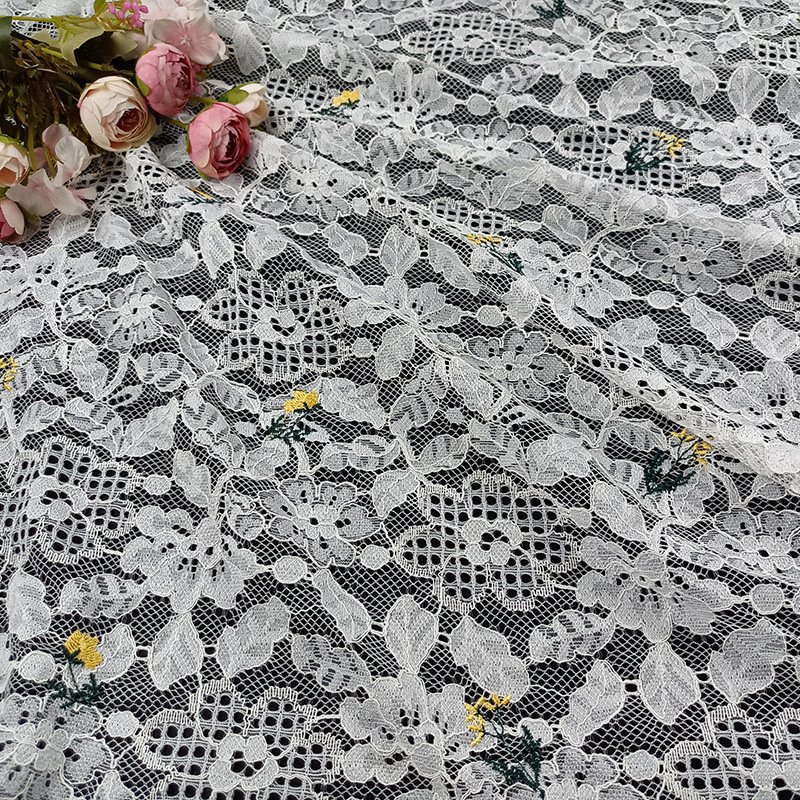 Bridal Evening Polyester Lace Fabric for Bridal Wholesale Supplier 12