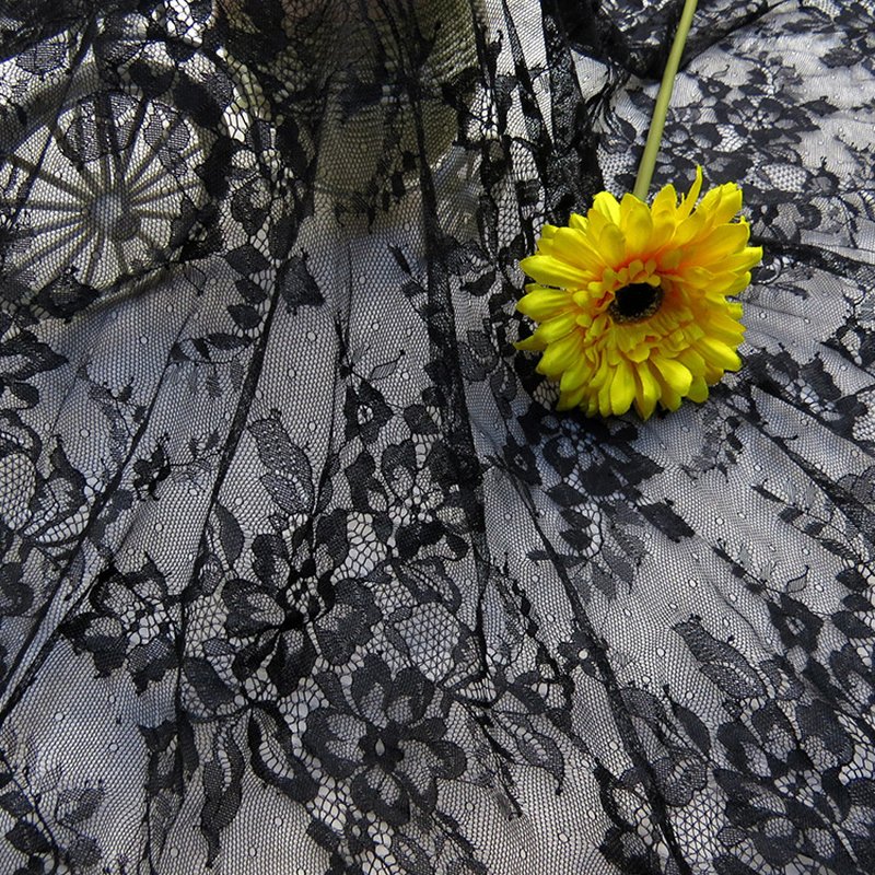 Lace Fabric Bridal Sleepwear Nylon Warp Knit for Loungewear Wholesale