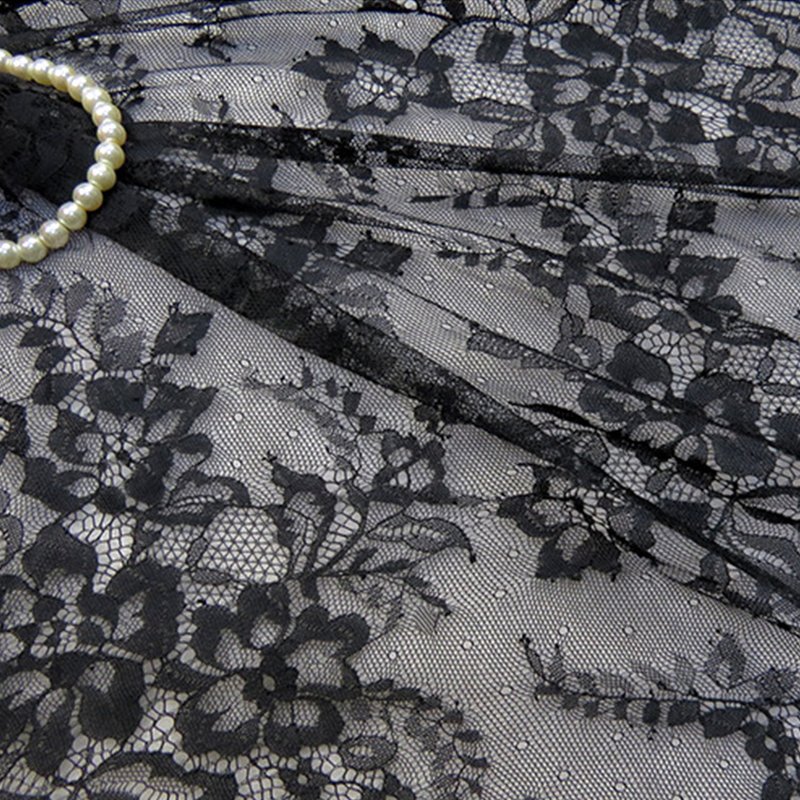 Lace Fabric Bridal Sleepwear Nylon Warp Knit for Loungewear Wholesale 5
