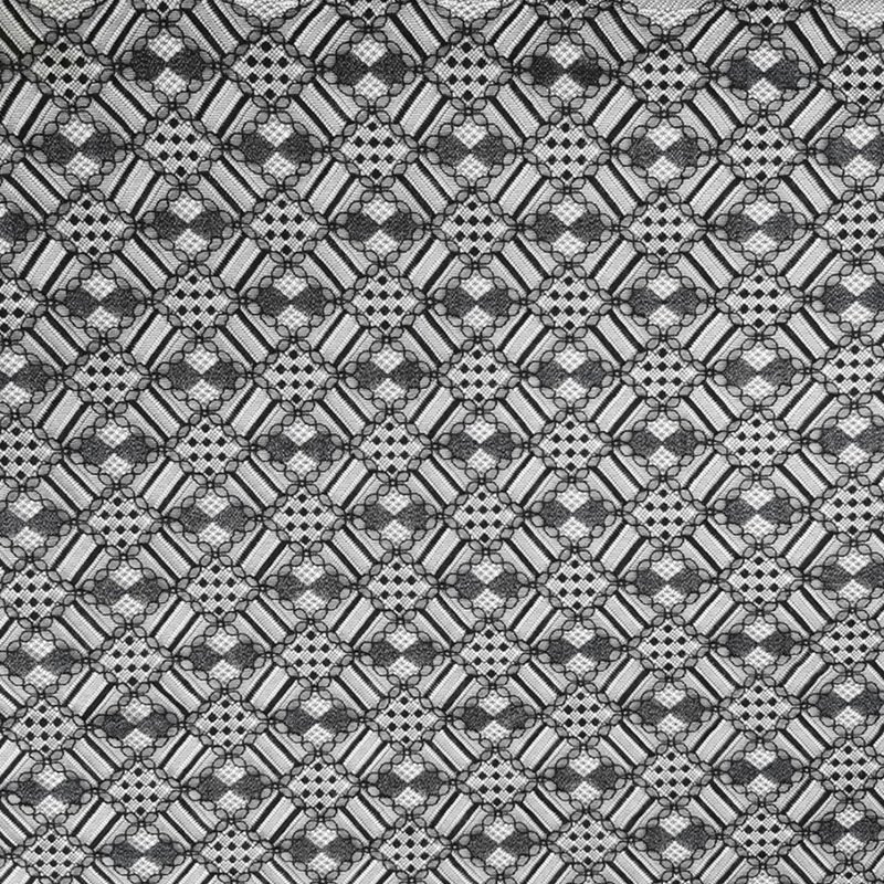 Lace Fabric Dress Geometric Warp Knit for Women's Wear Wholesale Suppl 13