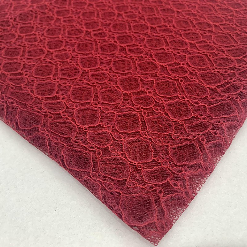 Lace Fabric Dress Cutwork Nylon for Women's Wear Wholesale Supplier 4