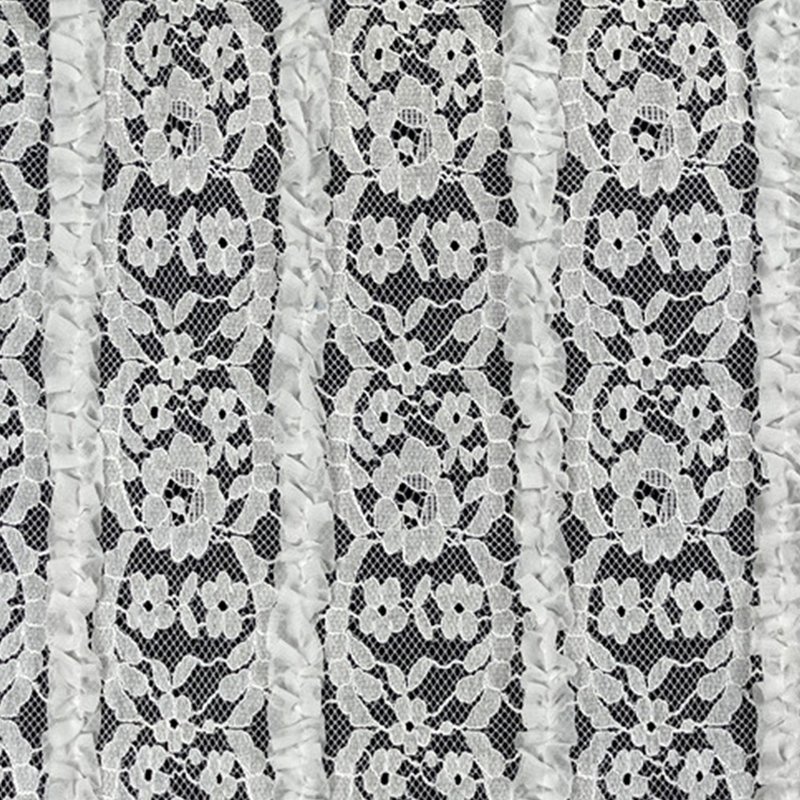 Lace Fabric Small Floral Nylon for Women's Wear Wholesale Supplier 5