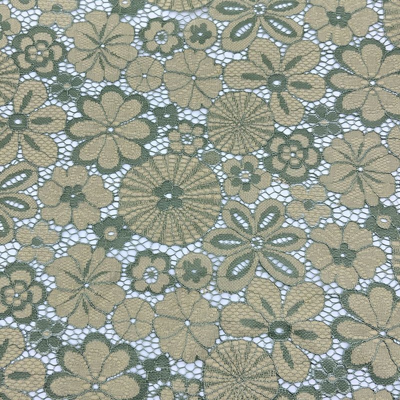 Lace Trim Embroidered Lace Embroidered Fabric Nylon Lace Fabric for Wo